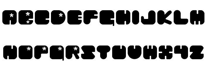 Chibaraki Now Font LOWERCASE