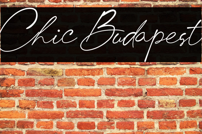 Chic Budapest Example 2