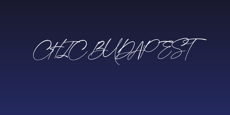 Chic Budapest Social Header