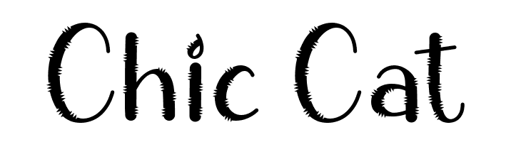 Chic Cat  Fuentes Gratis Descargar