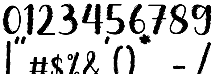 Chic Cat Font OTHER CHARS