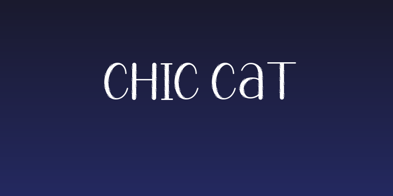 Chic Cat Social Header