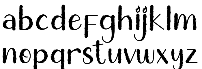 Chic Cat Font LOWERCASE