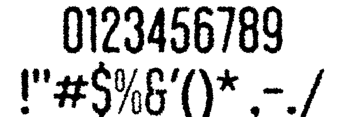 ChicChalk Font OTHER CHARS