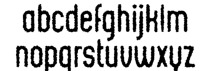 ChicChalk Font LOWERCASE