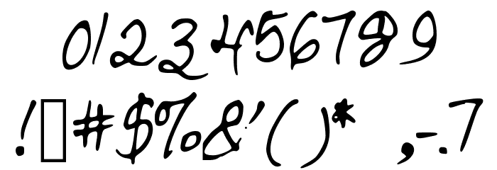 ChicFontastic Font OTHER CHARS