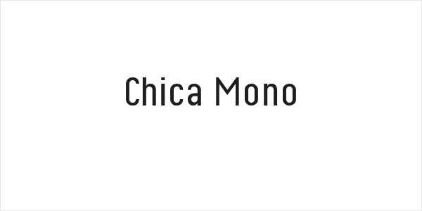 Chica Mono Logo