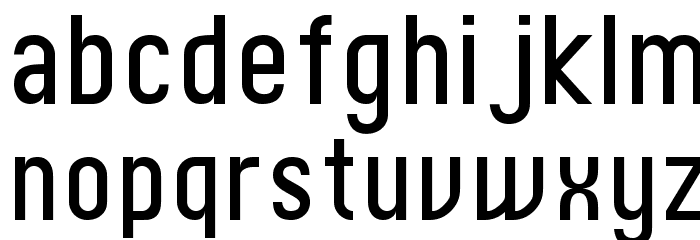 Chica Mono Font LOWERCASE