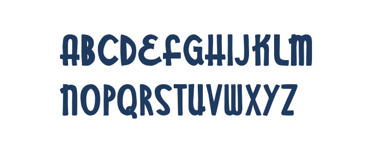 Chicago Boulevard Lowercase