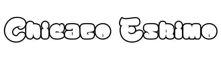 Chicago Eskimo  Free Fonts Download