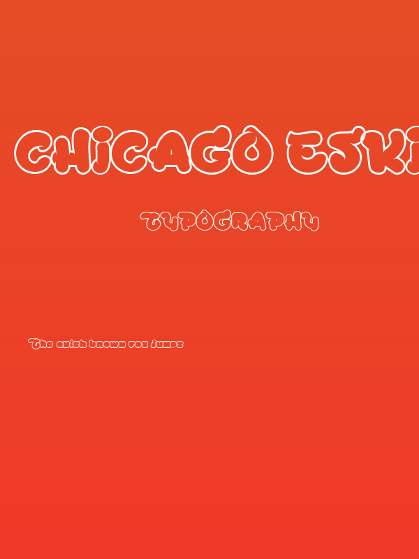 Chicago Eskimo Poster