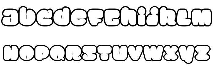 Chicago Eskimo Font LOWERCASE