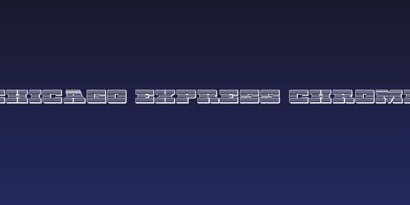 Chicago Express Chrome Social Header