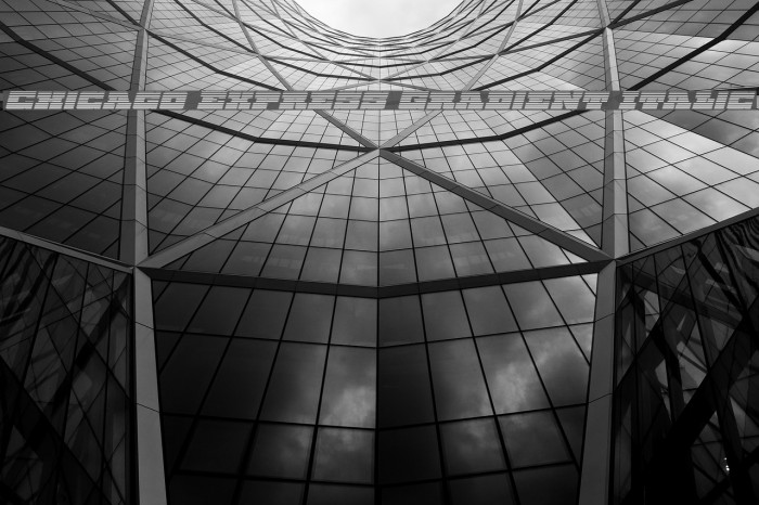 Chicago Express Gradient Italic Example 3