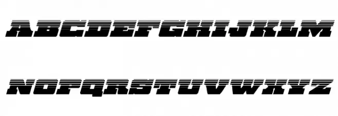 Chicago Express Halftone Italic Fonte MAIÚSCULAS