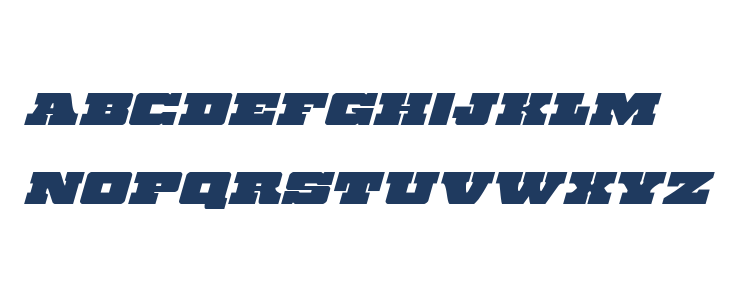 Chicago Express Italic Lowercase