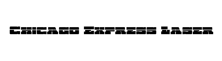 Chicago Express Laser  les polices de caractères gratuit tlcharger
