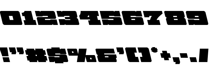 Chicago Express Leftalic Fonte OUTROS PERSONAGENS