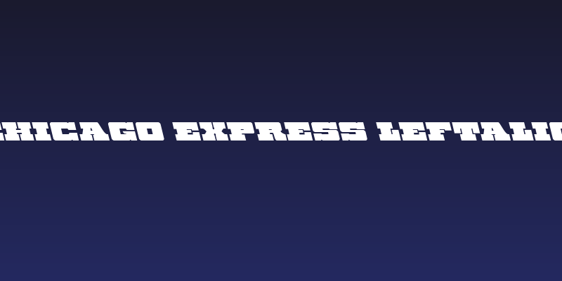 Chicago Express Leftalic Social Header