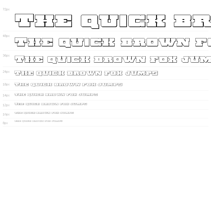 Chicago Express Outline Waterfall