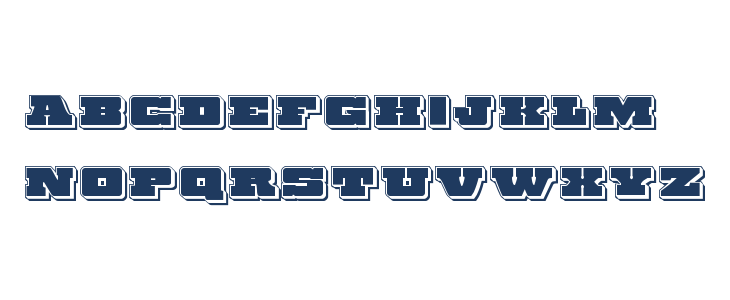 Chicago Express Punch Lowercase