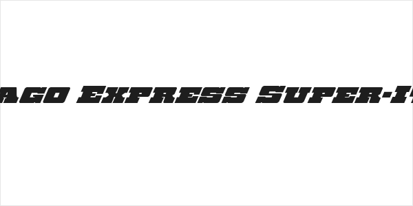Chicago Express Super-Italic Logo
