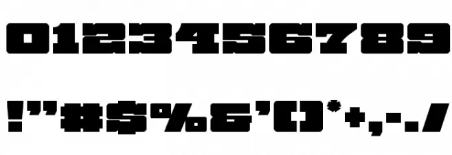 Chicago Express Font OTHER CHARS