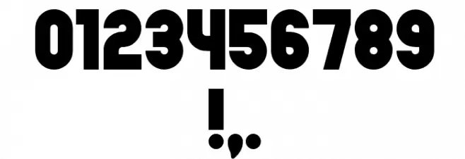 Chicago Flat Regular Font OTHER CHARS