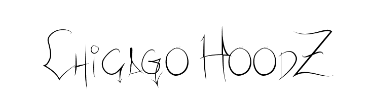 Chicago HoodZ  font caratteri gratis
