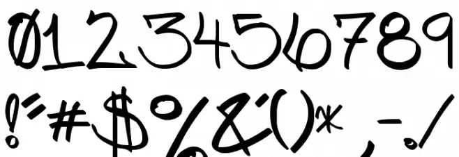 Chicago HoodZZ 2.0 Font OTHER CHARS