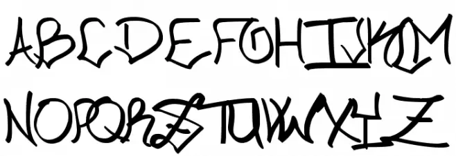 Chicago HoodZZ 2.0 Font UPPERCASE