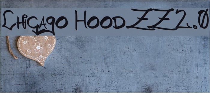 Chicago HoodZZ 2.0 Font examples