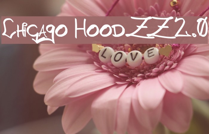 Chicago HoodZZ 2.0 Font examples