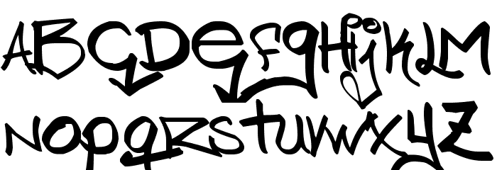 Chicago HoodZZ 2.0 Font LOWERCASE