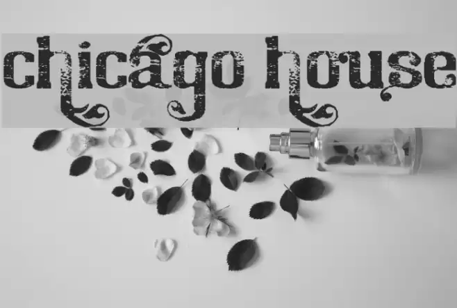 Chicago House Font examples