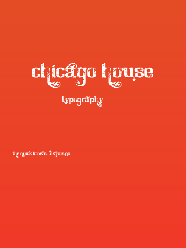 Chicago House Poster