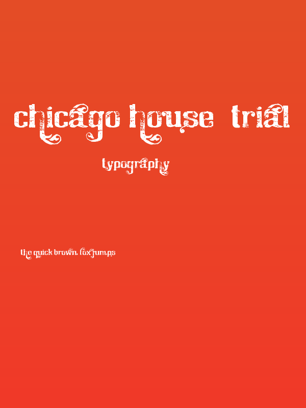 Chicago House_trial Poster