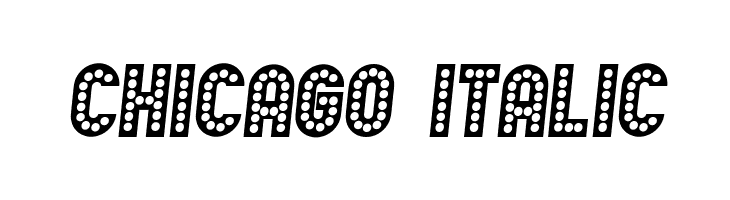 Chicago Italic  免费字体下载