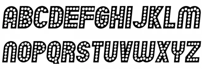 Chicago Italic Шрифта ВЕРХНИЙ