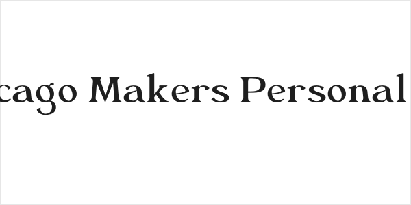 Chicago Makers Personal use Logo