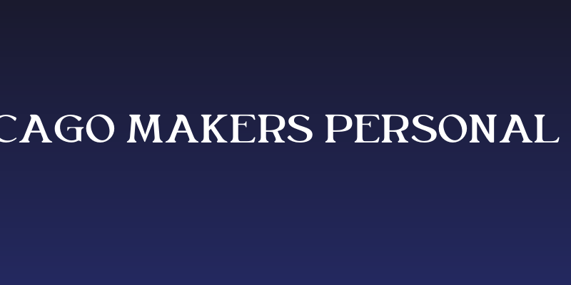 Chicago Makers Personal use Social Header