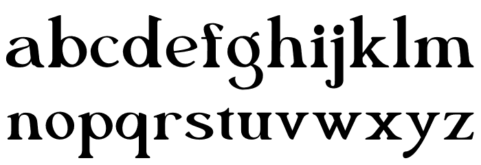 Chicago Makers Personal use Font LOWERCASE