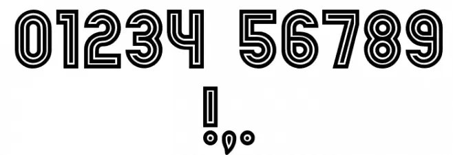 Chicago Neon Regular Font OTHER CHARS