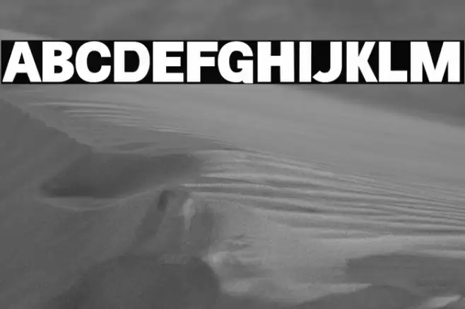 Chicago Police Font examples