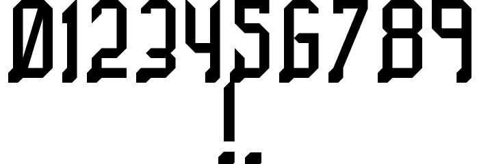 Chicago by Benj Funk Font OTHER CHARS