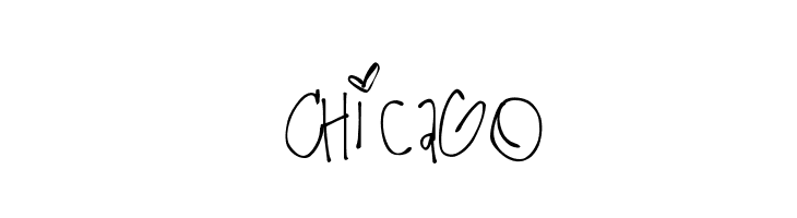 Chicago  免费字体下载