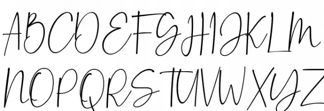 Chicago Schriftart Groß