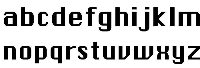 ChicagoFLF Font LOWERCASE