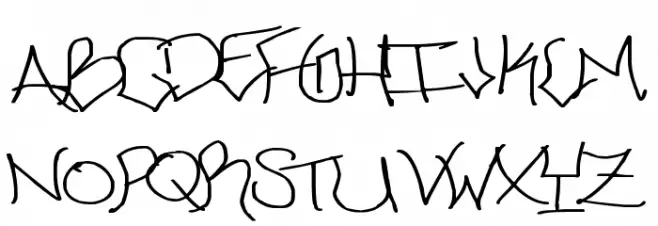 ChicagoHoodZZ Schriftart Groß