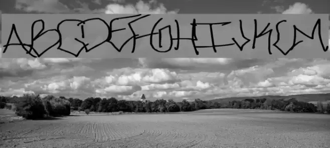 ChicagoHoodZZ Font examples